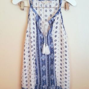 Floral Sleeveless Blouse